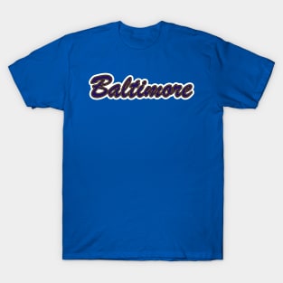 Football Fan of Baltimore T-Shirt